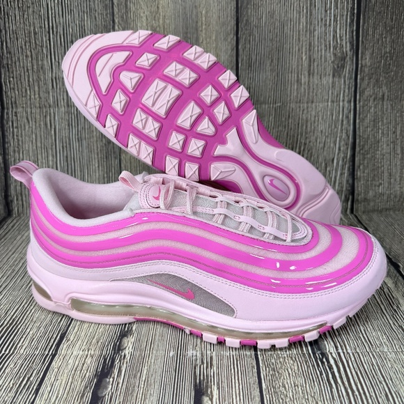 Nike Air Max 97 Pink Foam/Playful Pink Mens size 11 FJ2588-600 - Picture 1 of 8